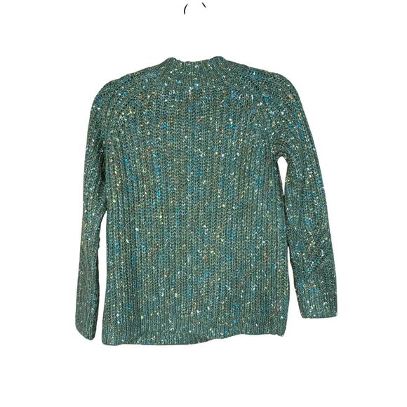 Talbots Women’s Petite Small Green Sweater – Excellent Used Condition - Picture 2 of 4